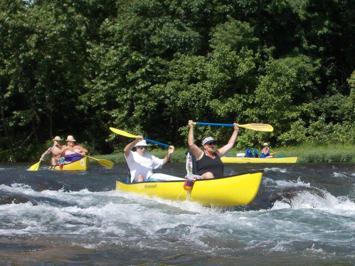 Kayaking at Hammonds Mill