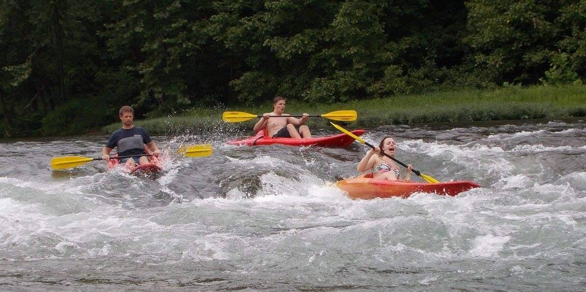 North Fork River Canoe Rentals at Sunburst Ranch